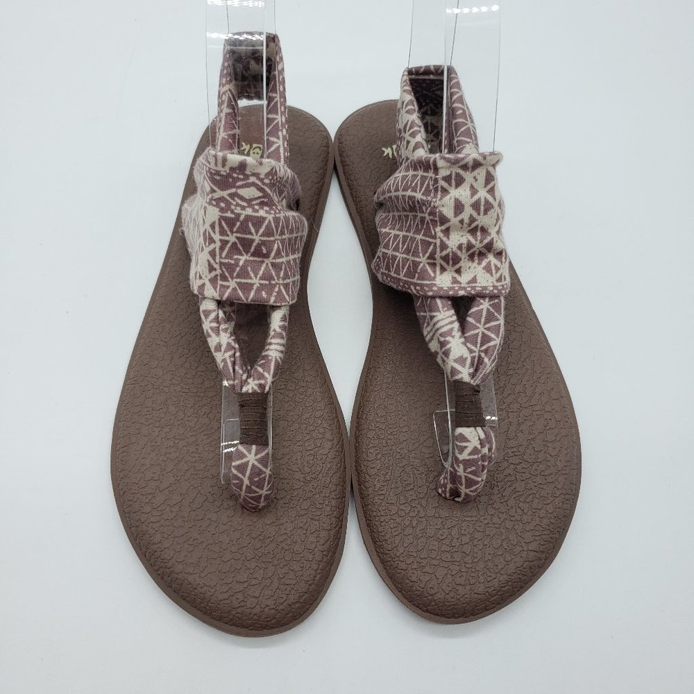NWOT Sanuk Yoga Sling Ojai Folk 1094465 US 7 - Picture 3 of 8
